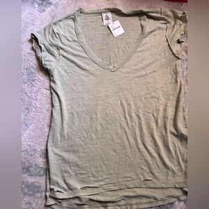 We The Free Sage V-Neck Tee
